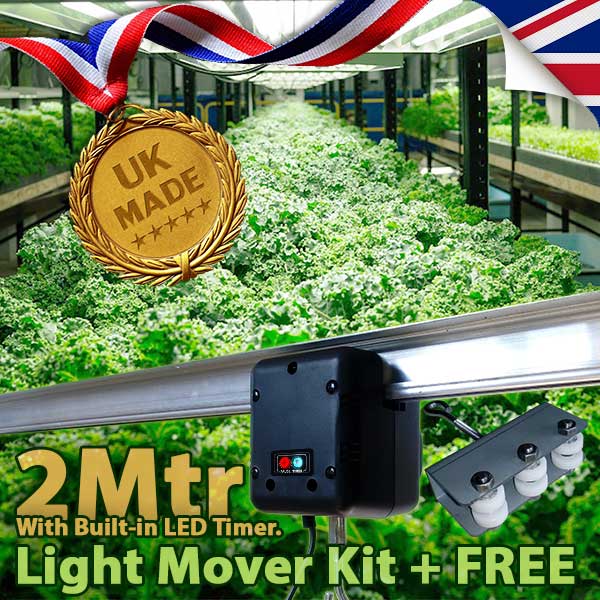 Light Mover for Hydroponics